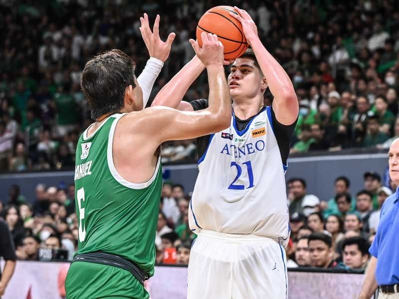 Hot-handed Amos bails Blue Eagles out in showdown vs Green Archers