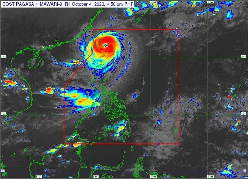 Signal no. 3 nakataas pa rin sa Batanes; Typhoon Jenny tumindi pa