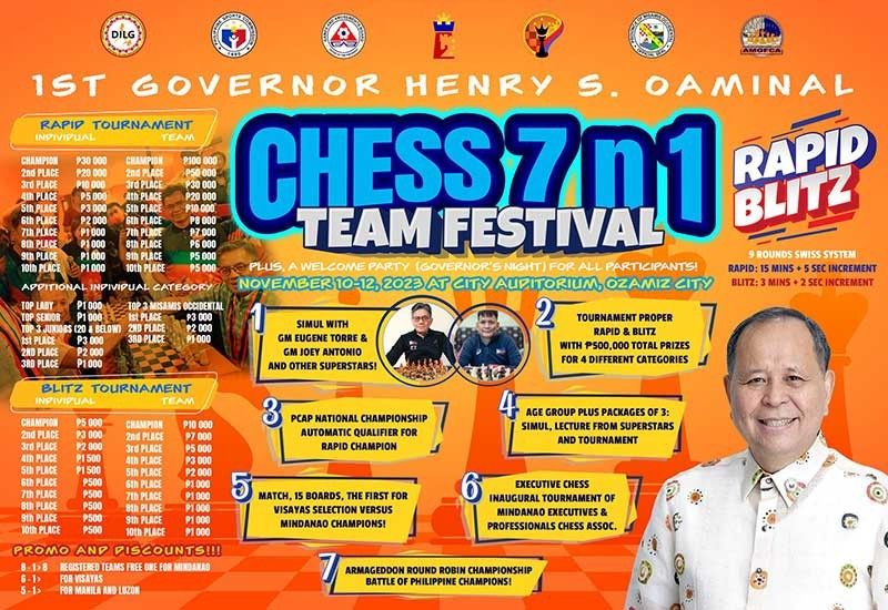 Massive 7-in-1 chess festival marks Misamis Occidentalâ��s 94th founding anniversary