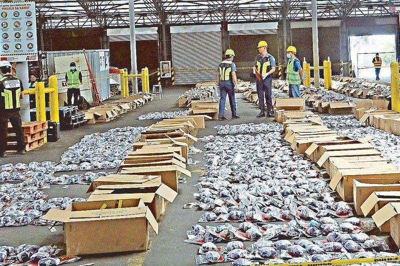 BOC to inspect P2.2 billion shabu consigneeâ��s other shipments