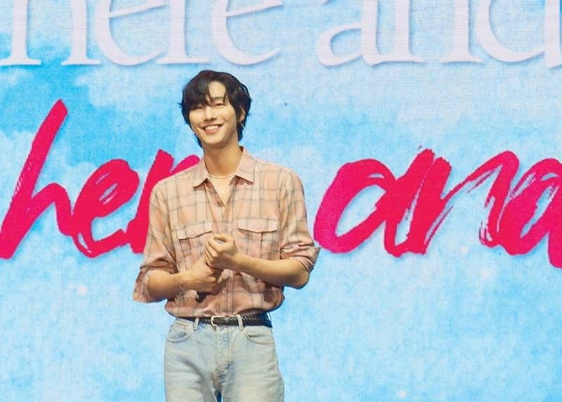 âBecause of you, I exist,â says Korean star Ahn Hyo-seop to his fans