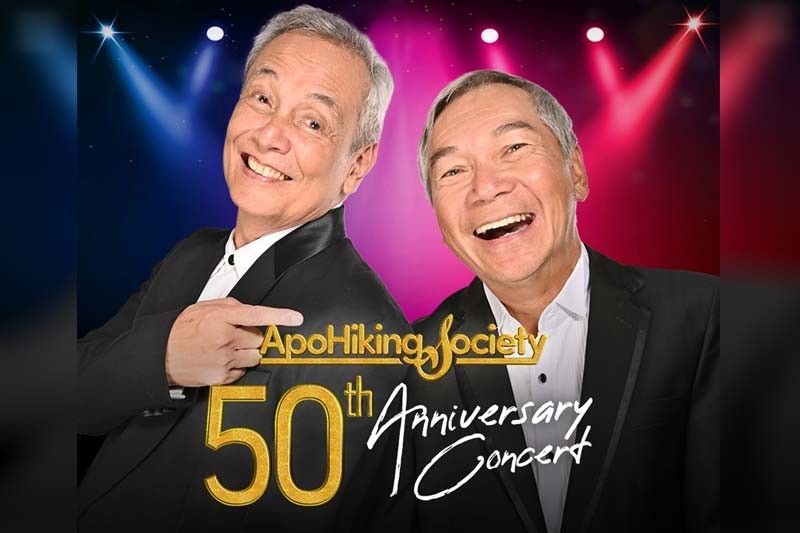 APO Hiking, may concert para sa kanilang 50th Anniversary