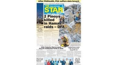 The STAR Cover September 17 2023 Philstar