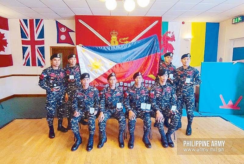 Philippine Army bags silver in UK military Olympics