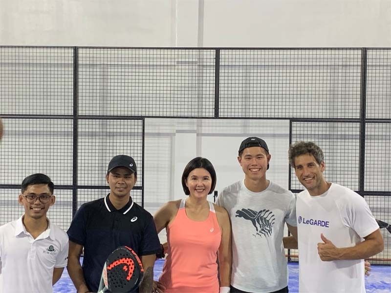 Padel takes root in Philippines