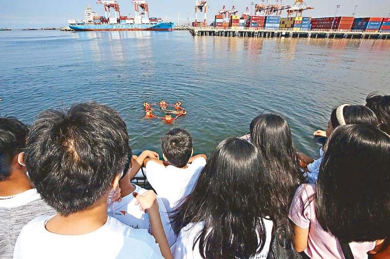 Coast Guard hopes to inspire kids during vessel tour