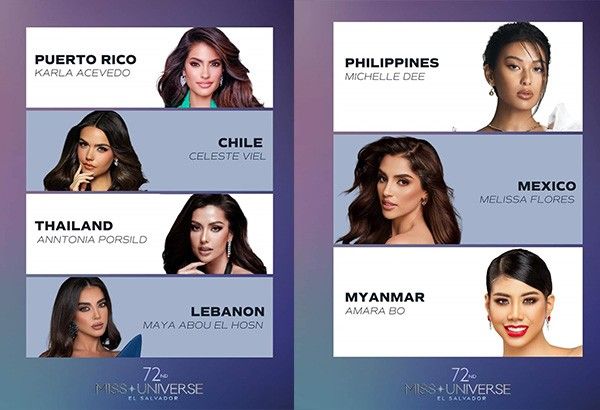 All the candidates for Miss Universe 2023. Ses you on November 18