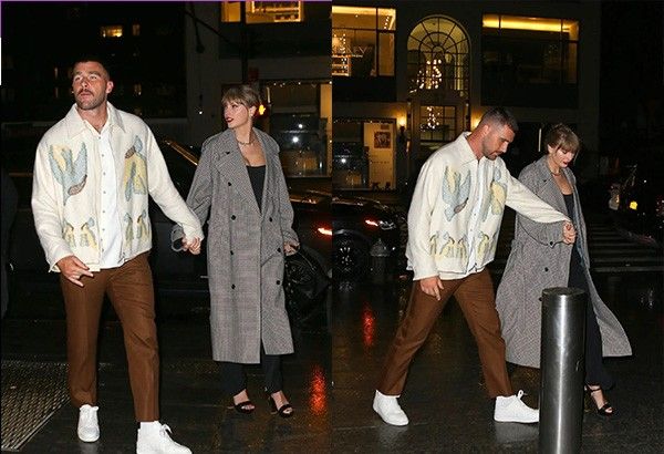 Taylor Swift, Travis Kelce go on PDA-filled date night