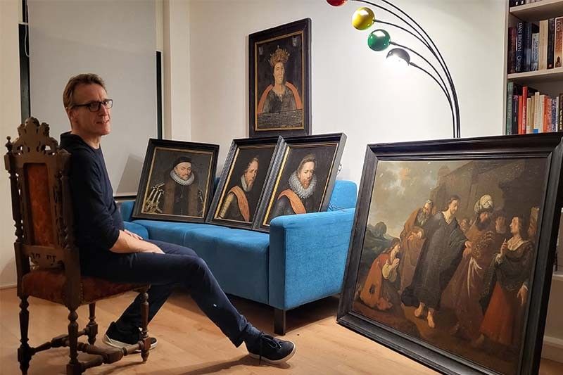 Dutch art sleuth recovers six historic paintings