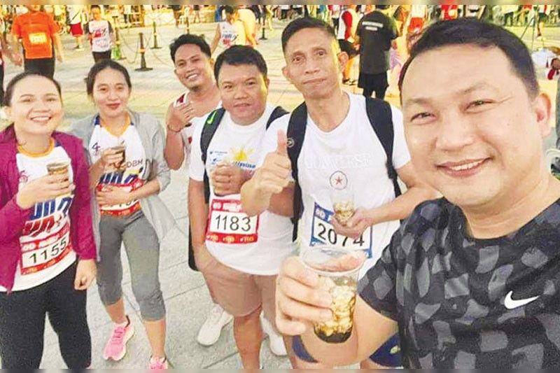 Clarin nakitakbo sa â��One-PS-DBMâ�� Fun Run 2023