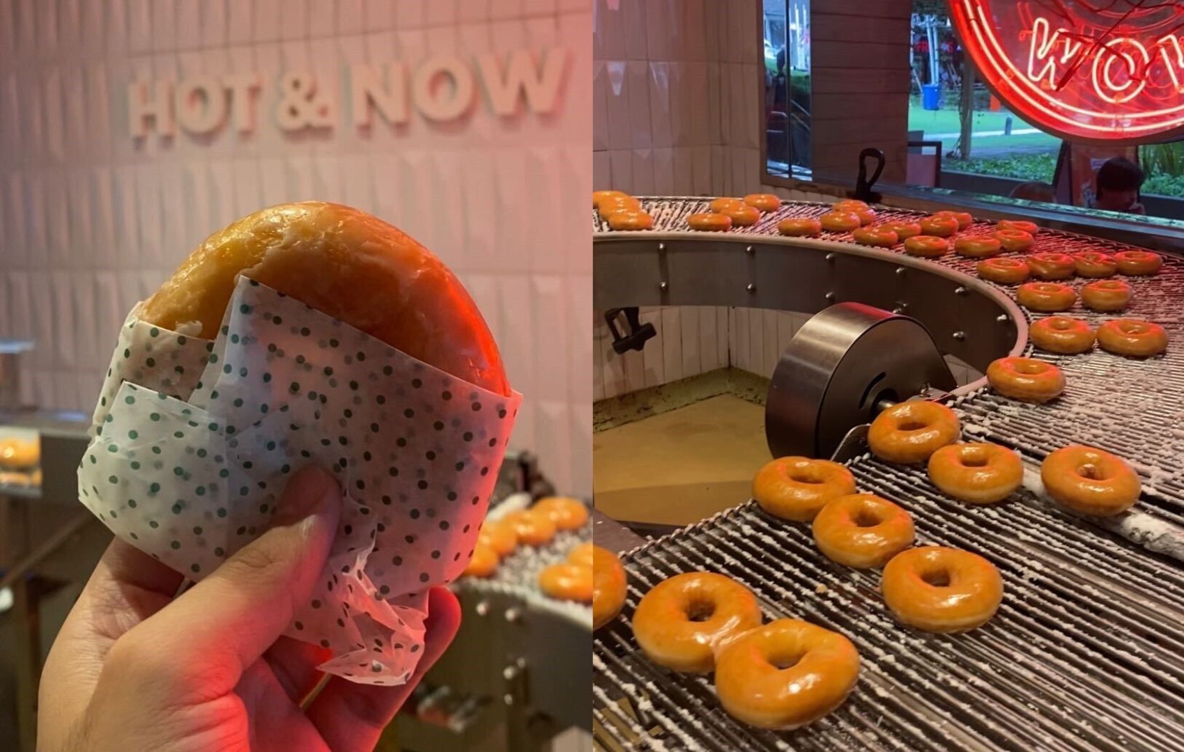 WATCH: Krispy Kreme donut-making process