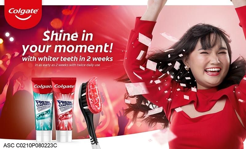 Shine in your moment with Colgateâs new Fresh Confidence White Blast