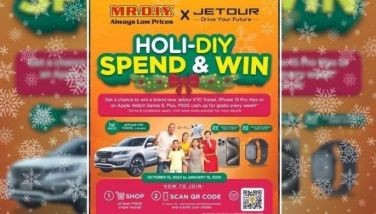 MR.DIY Holi-DIY Spend & Win promo is your gateway to luxury!