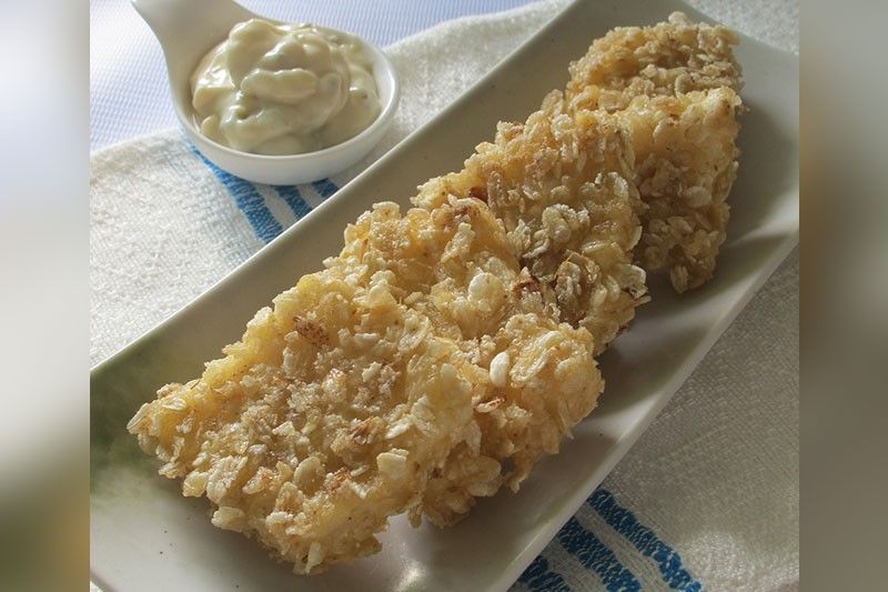 Recipe: Fish fillet with a different crunch