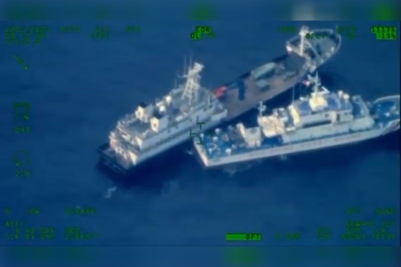 2 barko ng Pinas binangga ng China sa West Philippine Sea