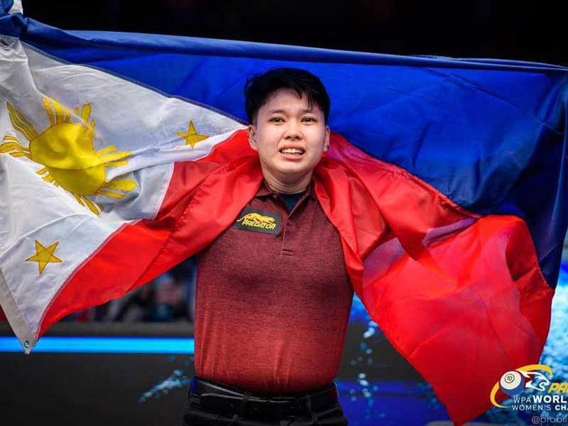 Centeno outclasses Chinese foe to rule World 10-Ball Women's Championship