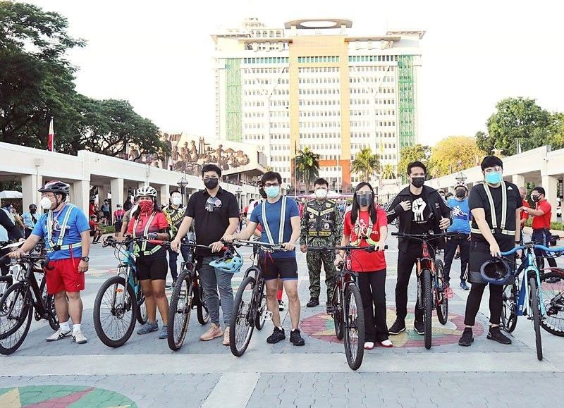 Quezon City bike trail features historic sites