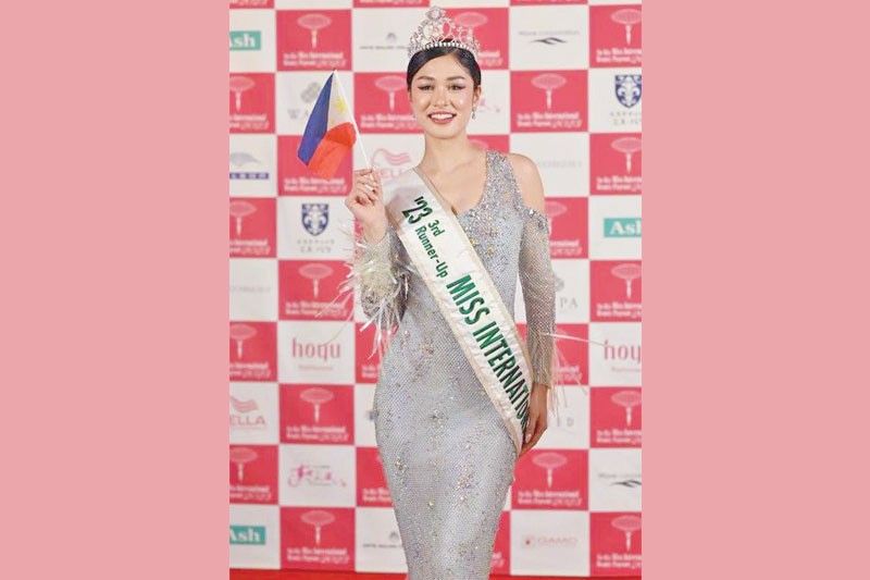 Nicole Borromeo is 3rd runner-up in Miss International 2023