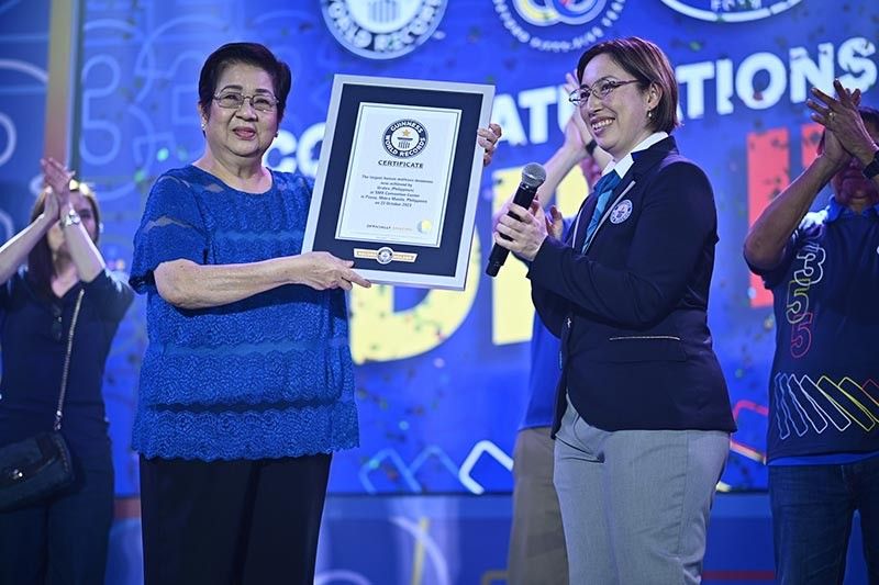 At 55th year, Uratex brings honor to Philippines with new Guinness World Record