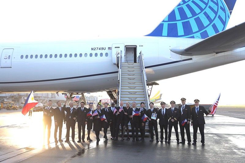 Philippines welcomes inaugural United Airlines SFO-MNL flight