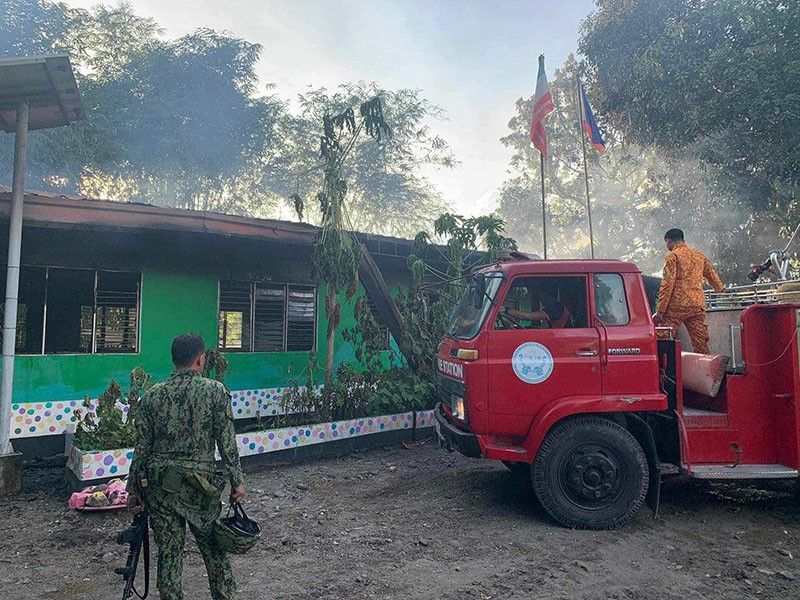 Fire hit polling sites in Maguindanao del Surâ��s capital town