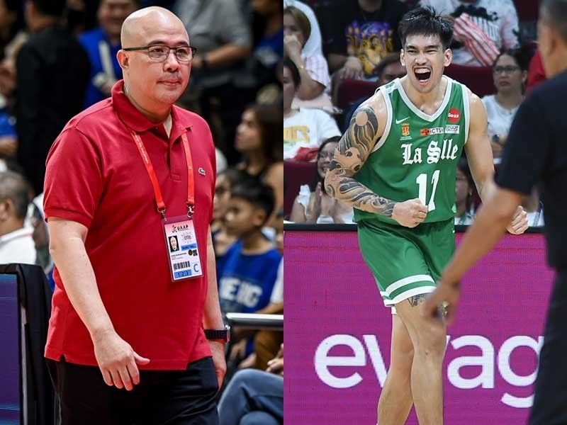 UP coach Monteverde happy to see ex-ward Quiambao thrive with La Salle