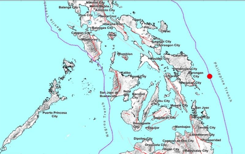 Magnitude 5.6 quake jolts Eastern Samar