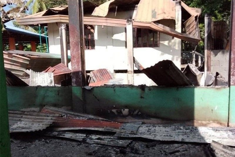 Barangay buildings in Maguindanao del Norte razed by mysterious fire