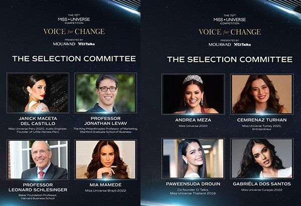 Miss Universe Organization announces members of 2023 selection committee