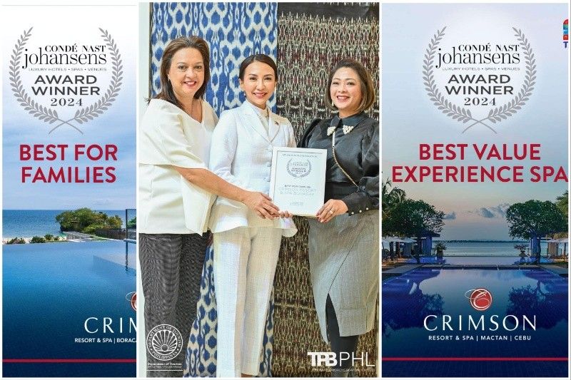 Crimson Resort Boracay, Mactan win Conde Nast awards in London