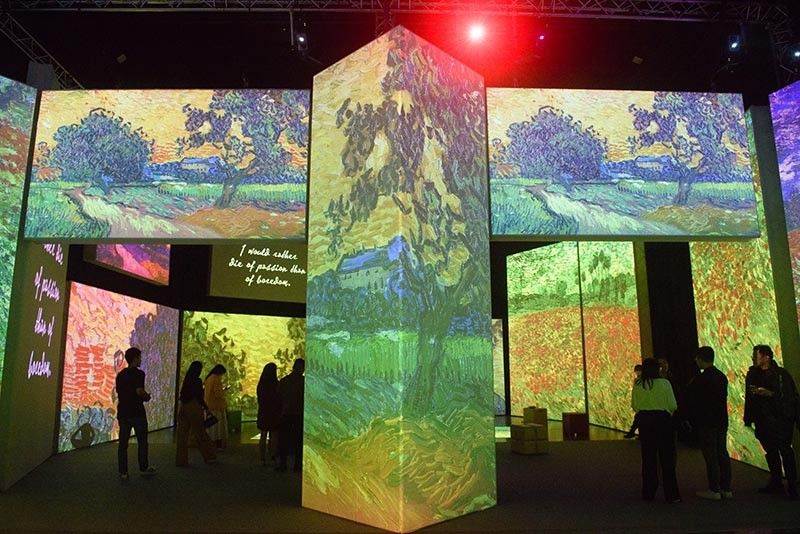 LG elevates the experience at BGC Art Centerâs Van Gogh Alive