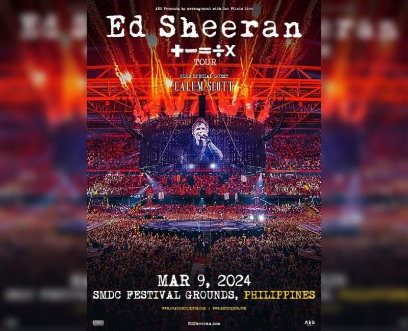 What we know so far about Ed Sheeran's 'Mathematics Tour' in Manila ...