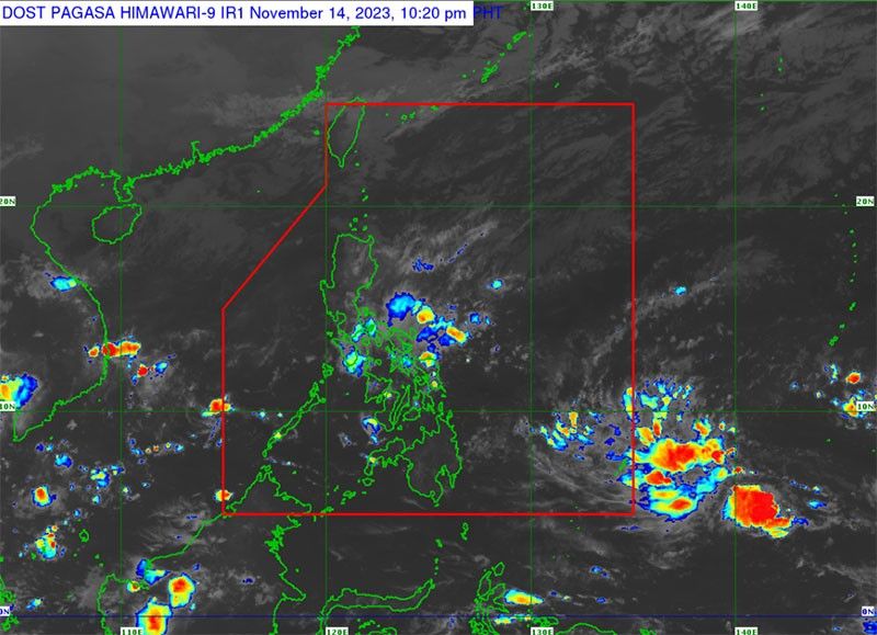 Cyclone outside PAR weakens into LPA