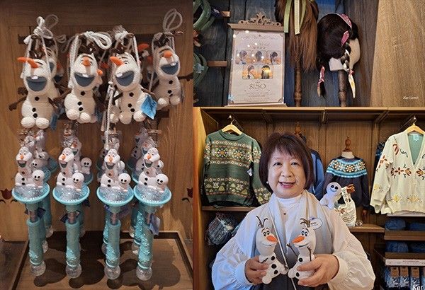 Hairstyling, talking Olaf among 'unique' experiences in Disneyland's new 'World of Frozen' store