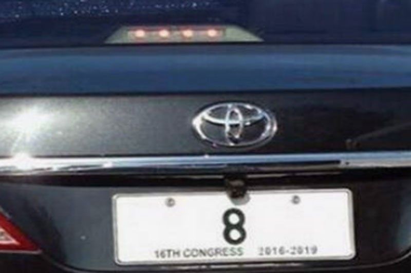 House: Arrest drivers of â��8â�� plate vehicles