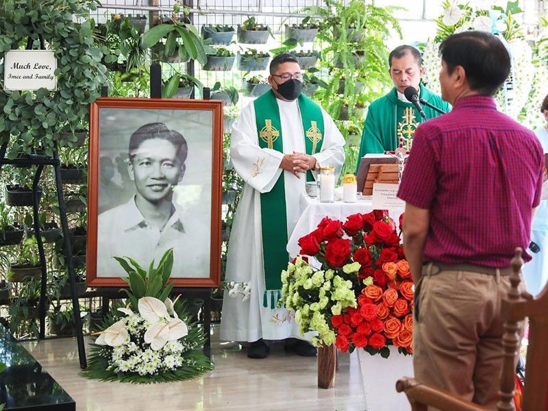 No forgiveness needed for ouster of father, says Marcos Jr.