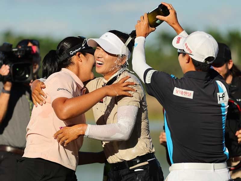 Brilliant Yang clinches LPGA Tour Championship