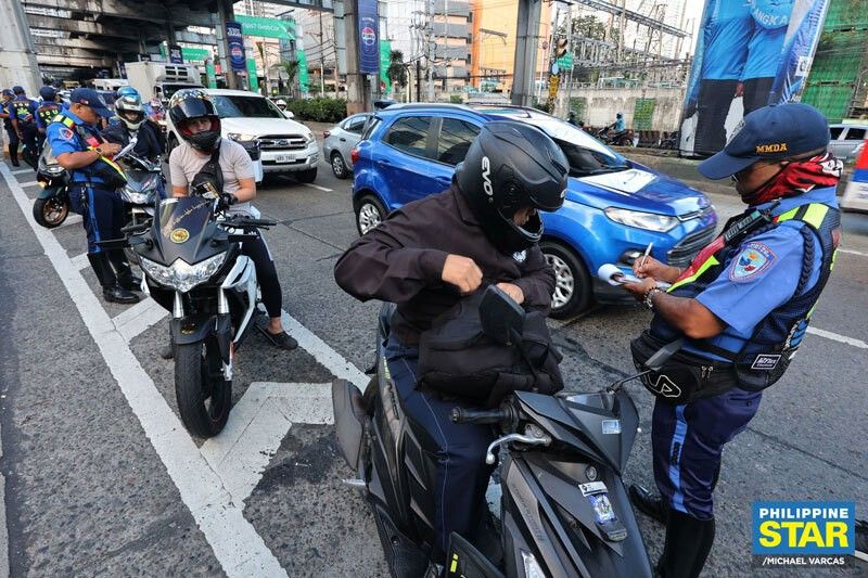 41 motorcycle na impound sa â��No Registration, No Travelâ�� policy