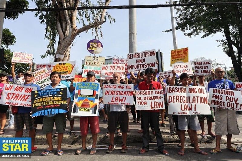 Piston leads transport strike: PUV protest in Cebu today