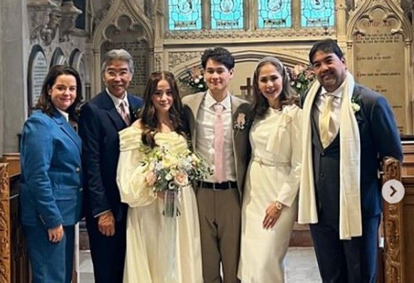 Maritoni Fernandez's daughter Lexi marries in UK