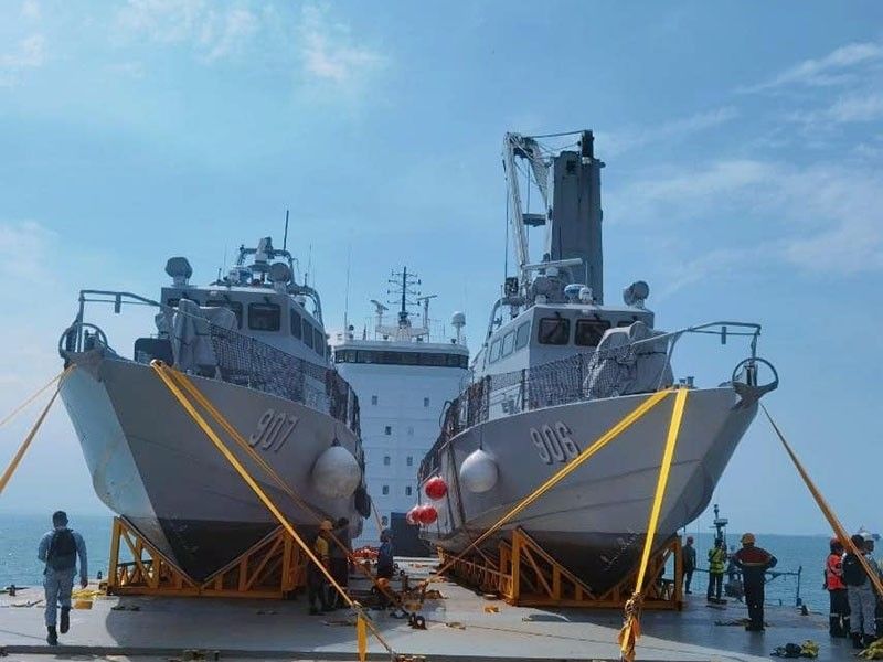 Philippine Navy receives 2 new fast attack craft ships