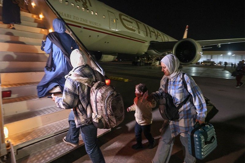 Trauma, injury aboard UAE flight carrying Palestinian children