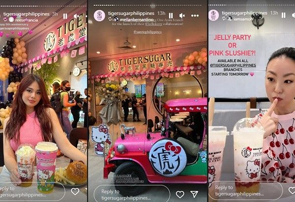Tiger Sugar opens worldâ��s first cafÃ© in Philippines, collaborates with Hello Kitty