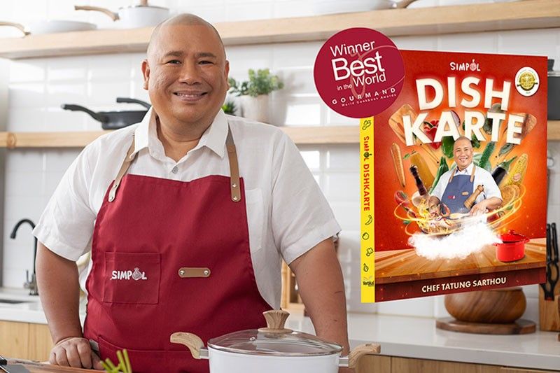Tatung Sarthou's cookbook wins Gourmand Awards' Best Celebrity Chef Book