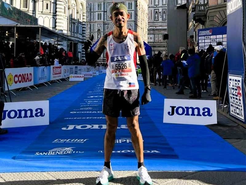 Castro tops Filipino runners in Florence Marathon