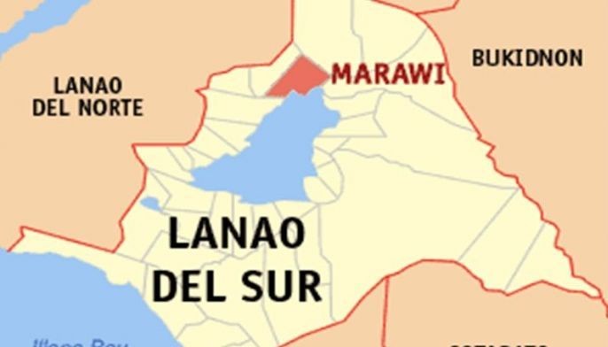 Map shows Marawi City