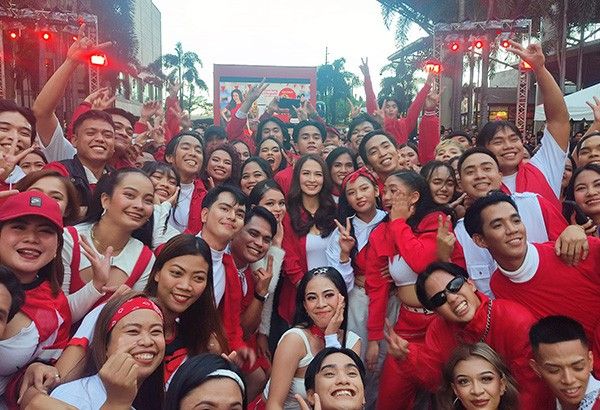 WATCH: Marian Rivera leads flash mob with 'Sabay Sabay Tayo' | Philstar.com
