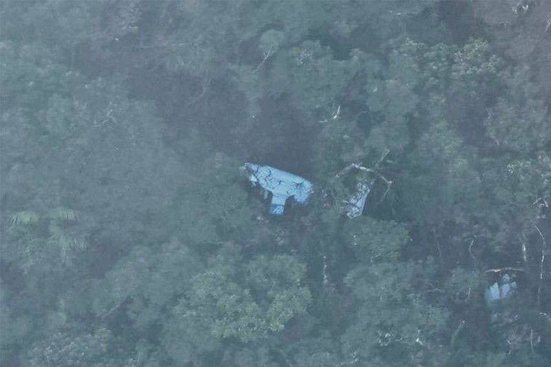 Missing plane found in Isabela