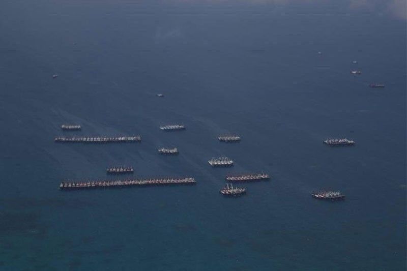 135 Chinese vessels namataan uli sa Julian Felipe Reef