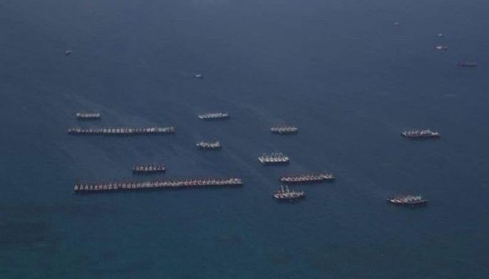 135 Chinese vessels namataan uli sa Julian Felipe Reef